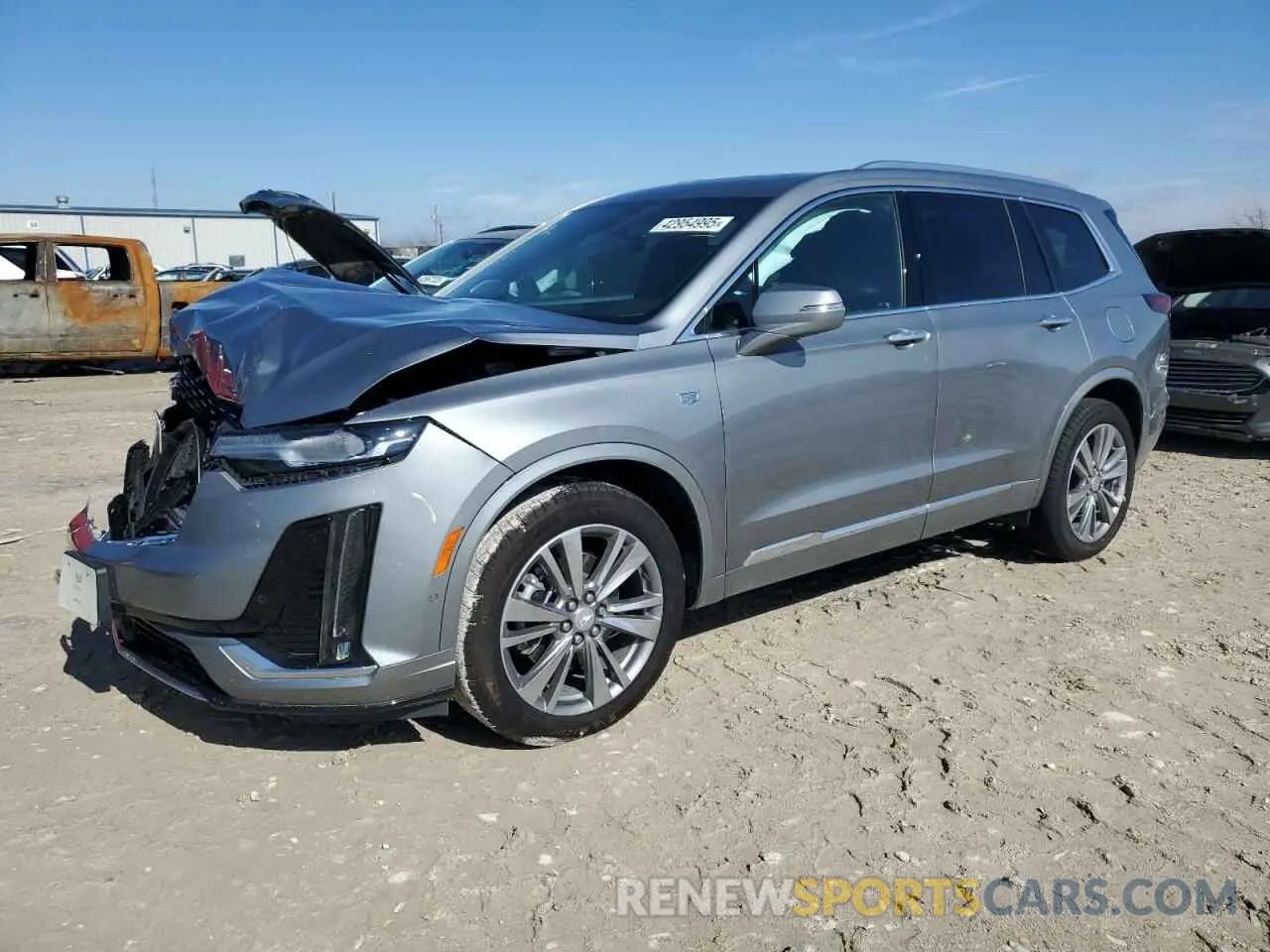 1 fotografías del automóvil dañado 1GYKPCRSXRZ734769 CADILLAC XT6 2024