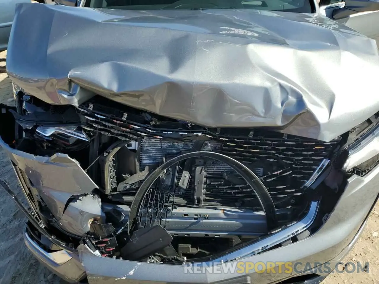 12 fotografías del automóvil dañado 1GYKPCRSXRZ734769 CADILLAC XT6 2024