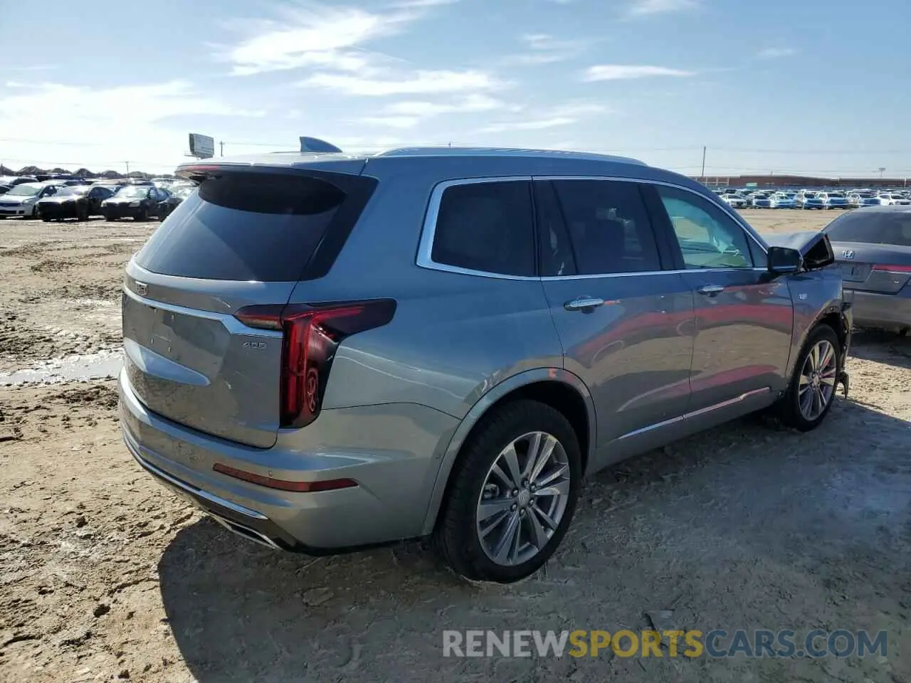 3 fotografías del automóvil dañado 1GYKPCRSXRZ734769 CADILLAC XT6 2024