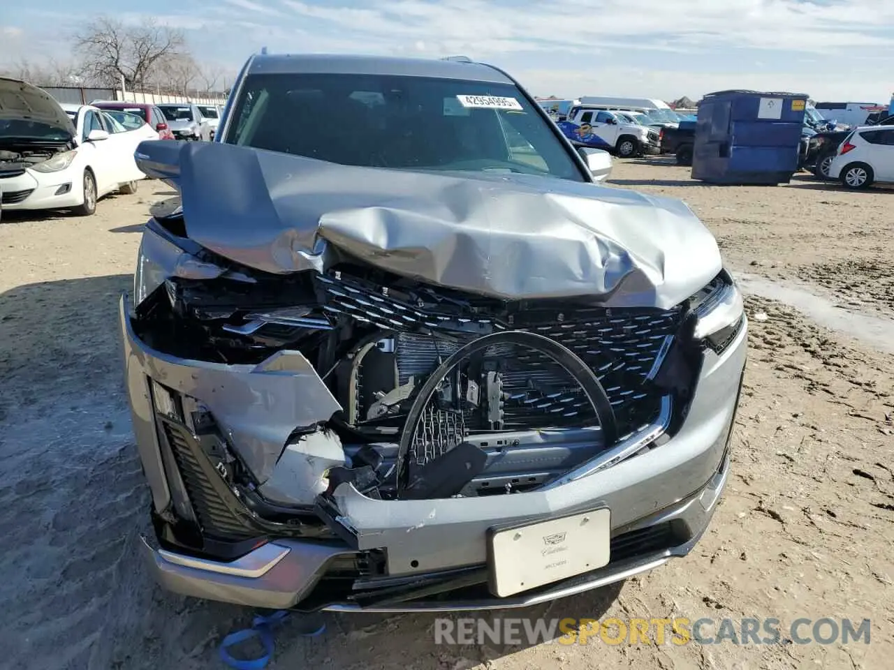 5 fotografías del automóvil dañado 1GYKPCRSXRZ734769 CADILLAC XT6 2024