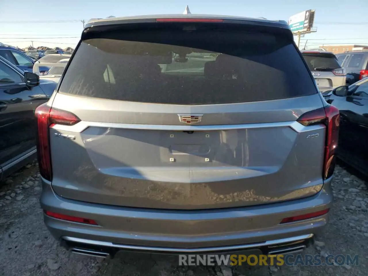 6 fotografías del automóvil dañado 1GYKPCRSXRZ734769 CADILLAC XT6 2024