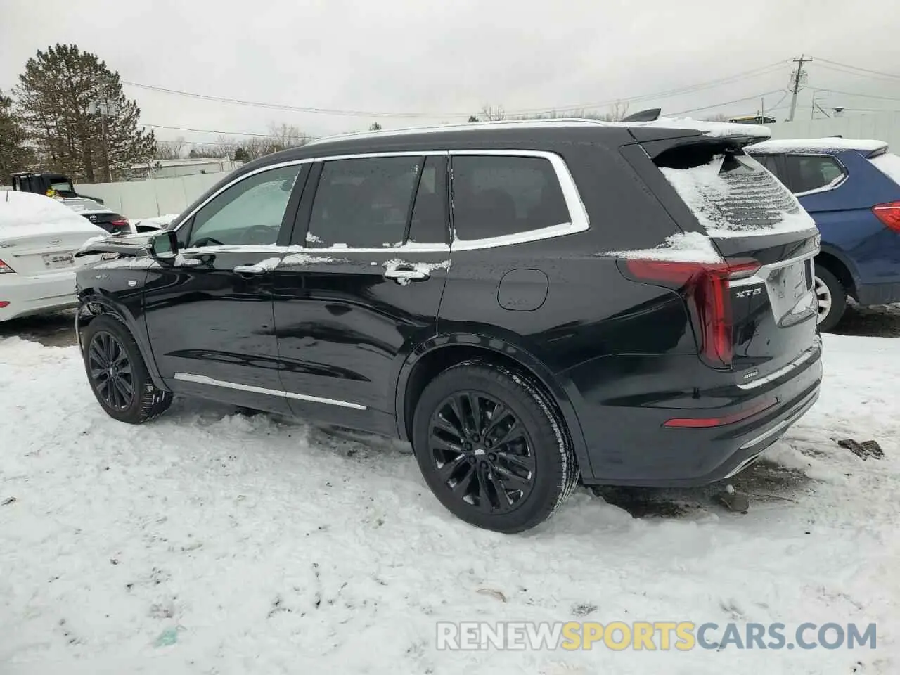 2 fotografías del automóvil dañado 1GYKPDRS5RZ712250 CADILLAC XT6 2024