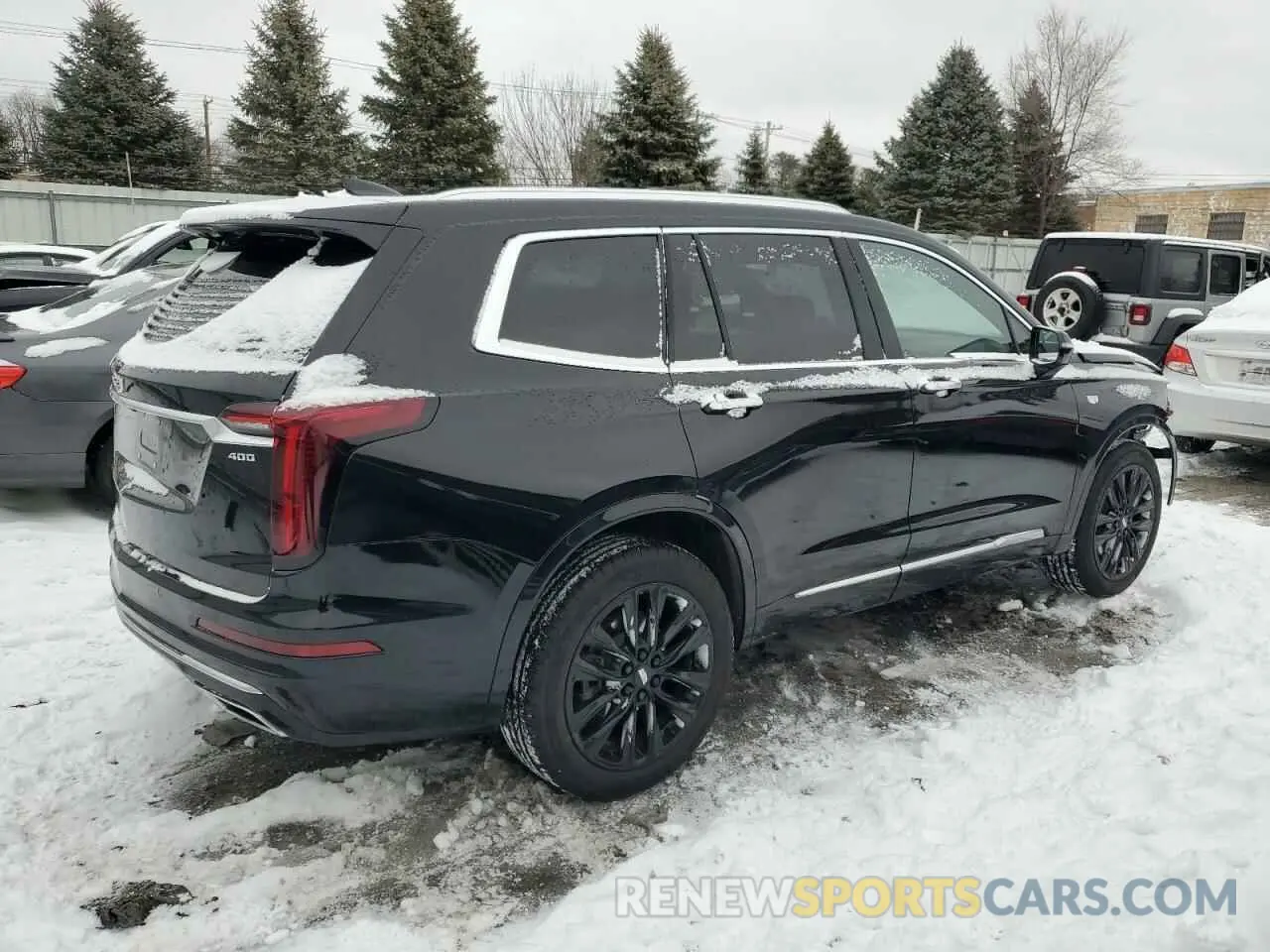 3 fotografías del automóvil dañado 1GYKPDRS5RZ712250 CADILLAC XT6 2024