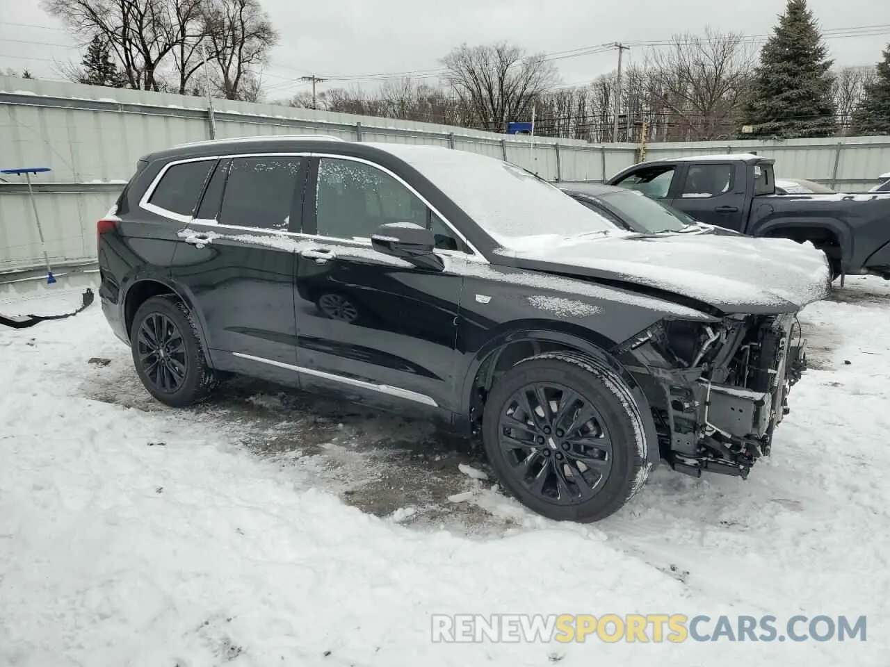 4 fotografías del automóvil dañado 1GYKPDRS5RZ712250 CADILLAC XT6 2024