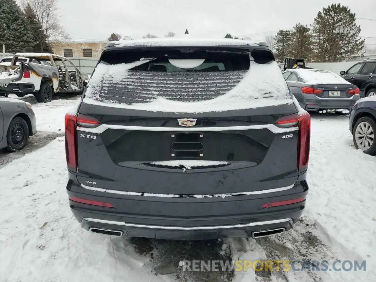 6 fotografías del automóvil dañado 1GYKPDRS5RZ712250 CADILLAC XT6 2024