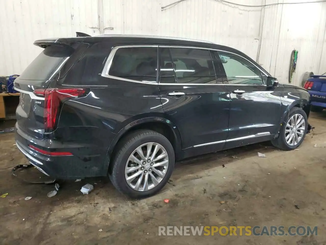 3 fotografías del automóvil dañado 1GYKPDRS8RZ706118 CADILLAC XT6 2024