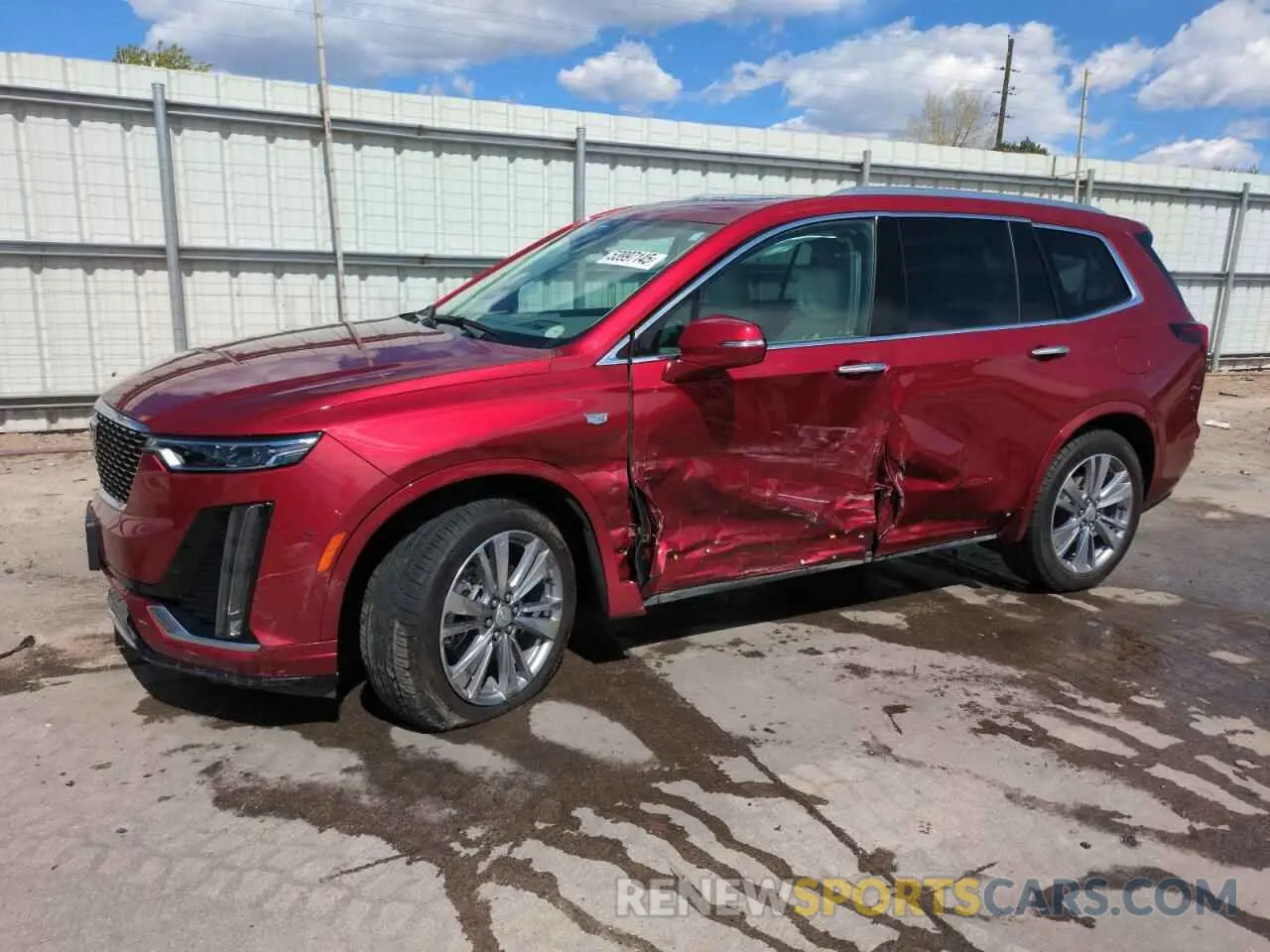 1 fotografías del automóvil dañado 1GYKPDRSXRZ711949 CADILLAC XT6 2024