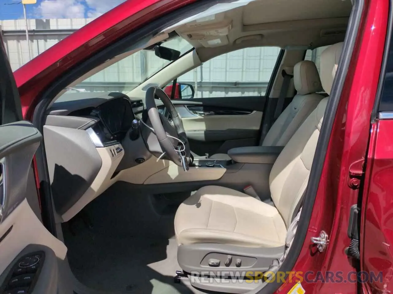 7 fotografías del automóvil dañado 1GYKPDRSXRZ711949 CADILLAC XT6 2024