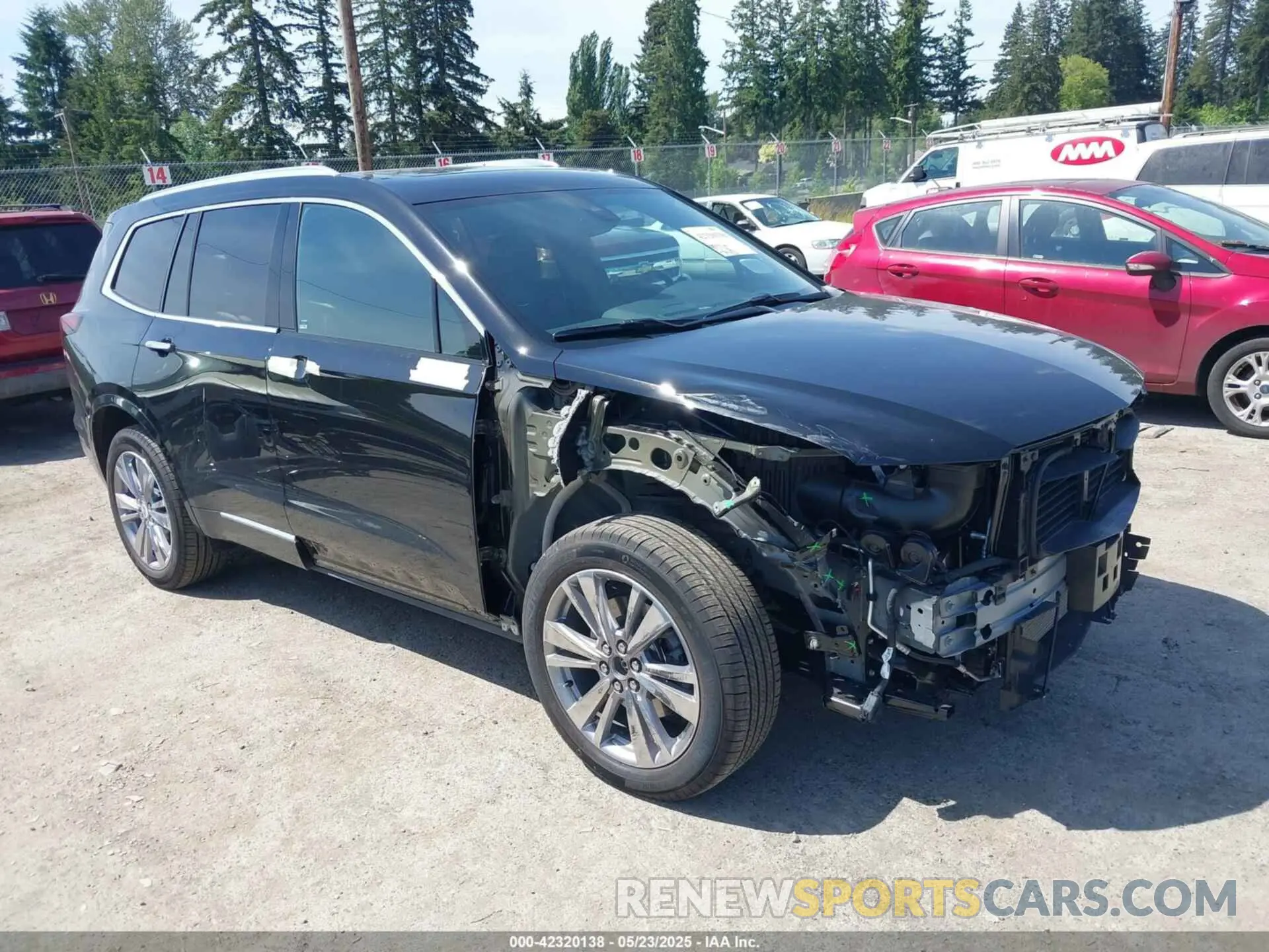 1 fotografías del automóvil dañado 1GYKPDRSXRZ721817 CADILLAC XT6 2024
