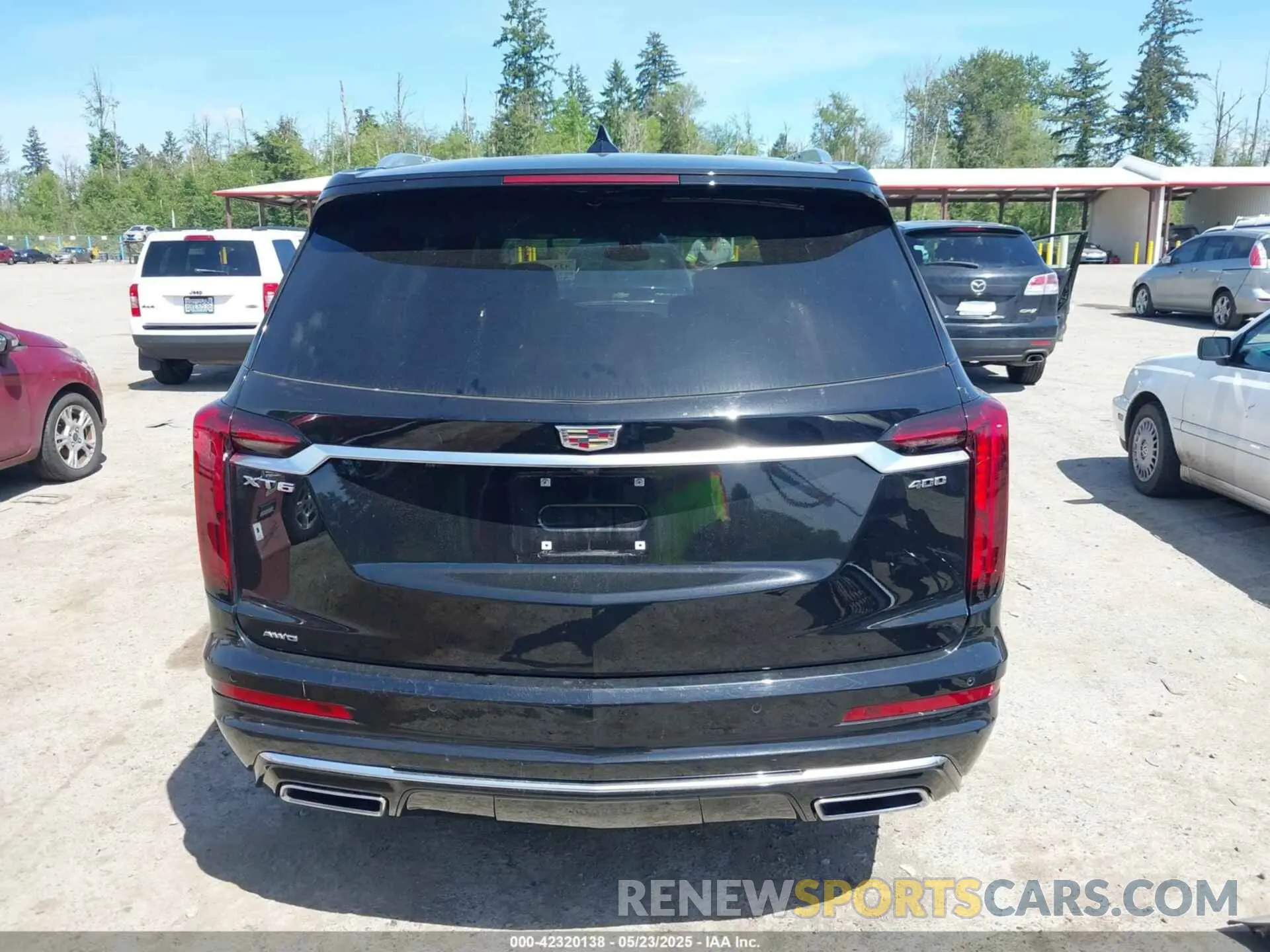 17 fotografías del automóvil dañado 1GYKPDRSXRZ721817 CADILLAC XT6 2024