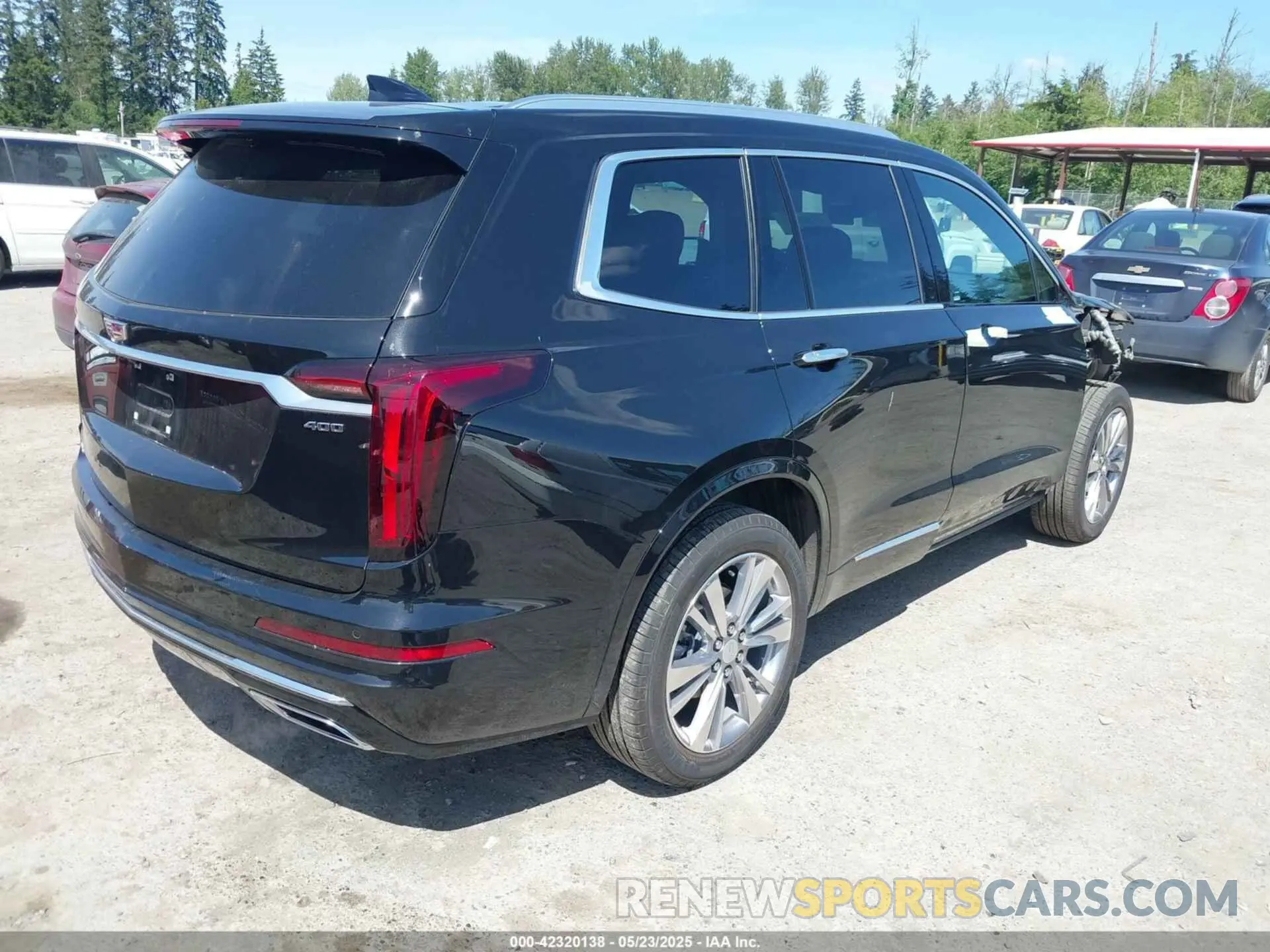 4 fotografías del automóvil dañado 1GYKPDRSXRZ721817 CADILLAC XT6 2024