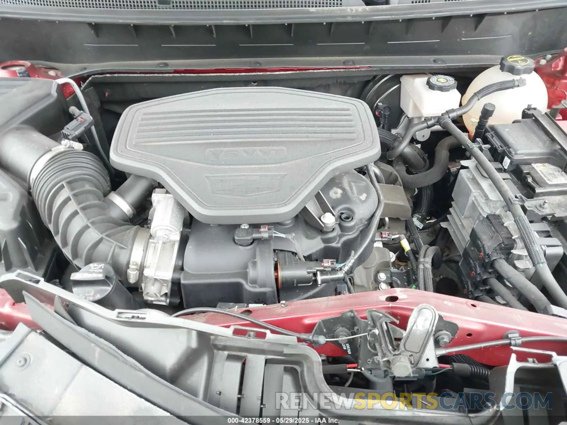 10 fotografías del automóvil dañado 1GYKPDRSXRZ724989 CADILLAC XT6 2024