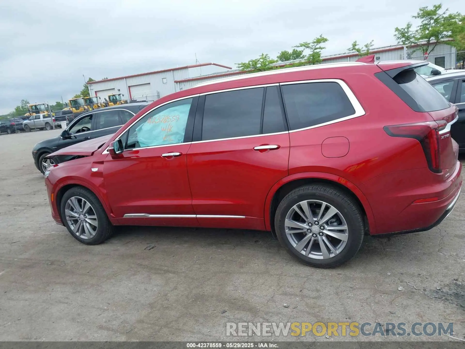 14 fotografías del automóvil dañado 1GYKPDRSXRZ724989 CADILLAC XT6 2024