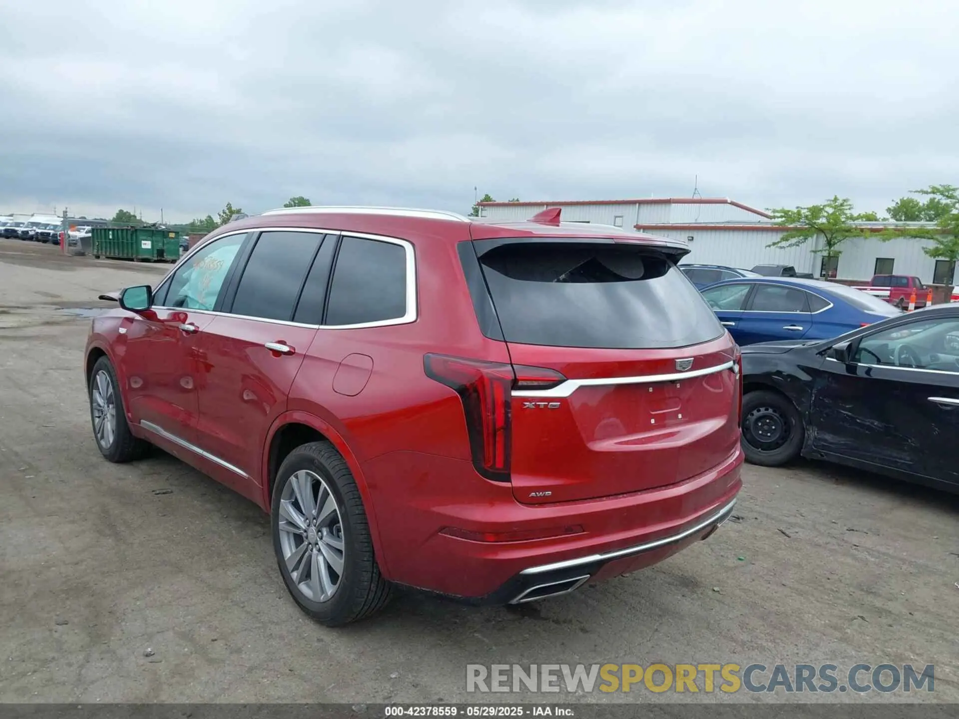 3 fotografías del automóvil dañado 1GYKPDRSXRZ724989 CADILLAC XT6 2024