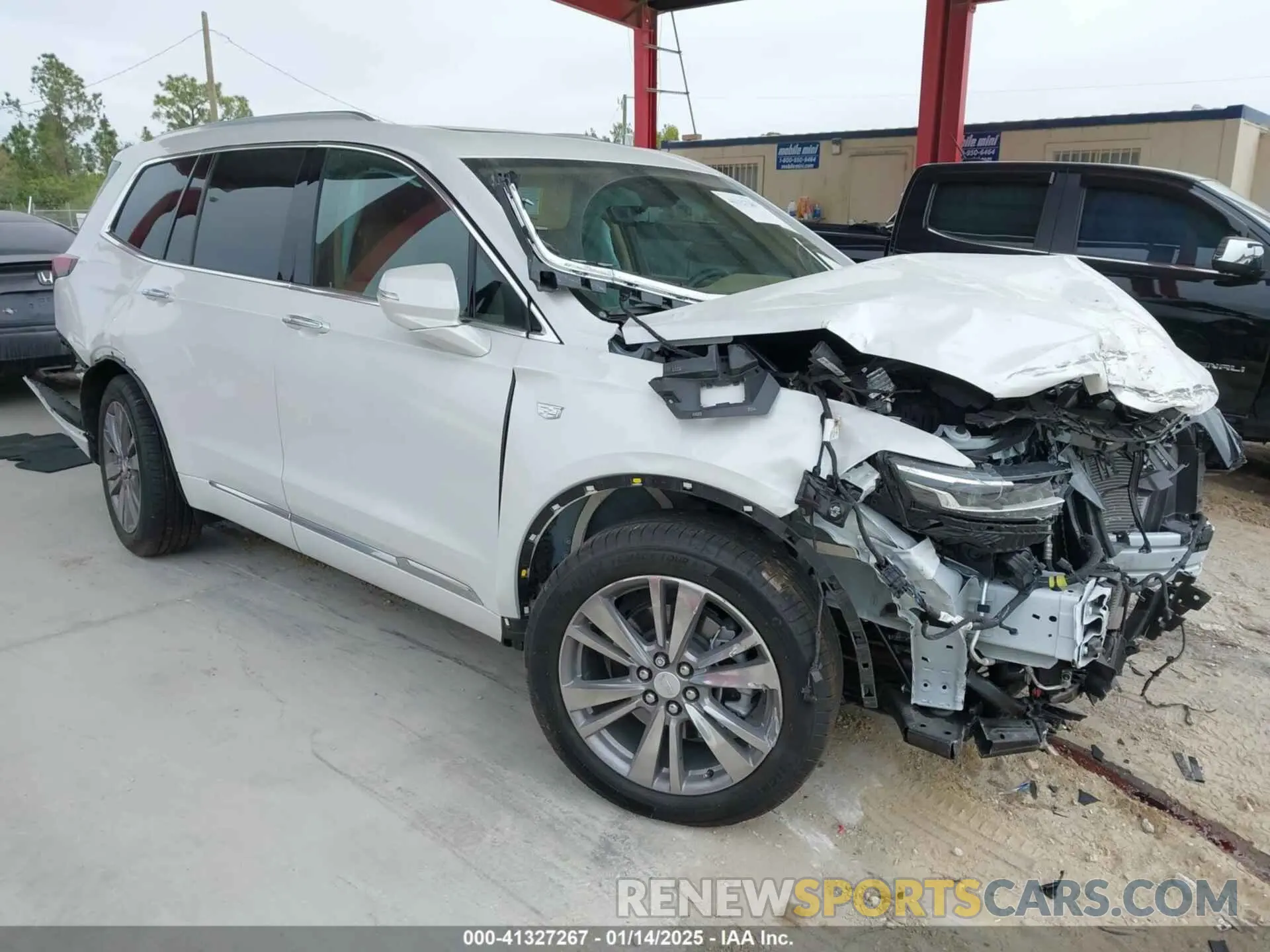 1 fotografías del automóvil dañado 1GYKPERS5RZ741592 CADILLAC XT6 2024