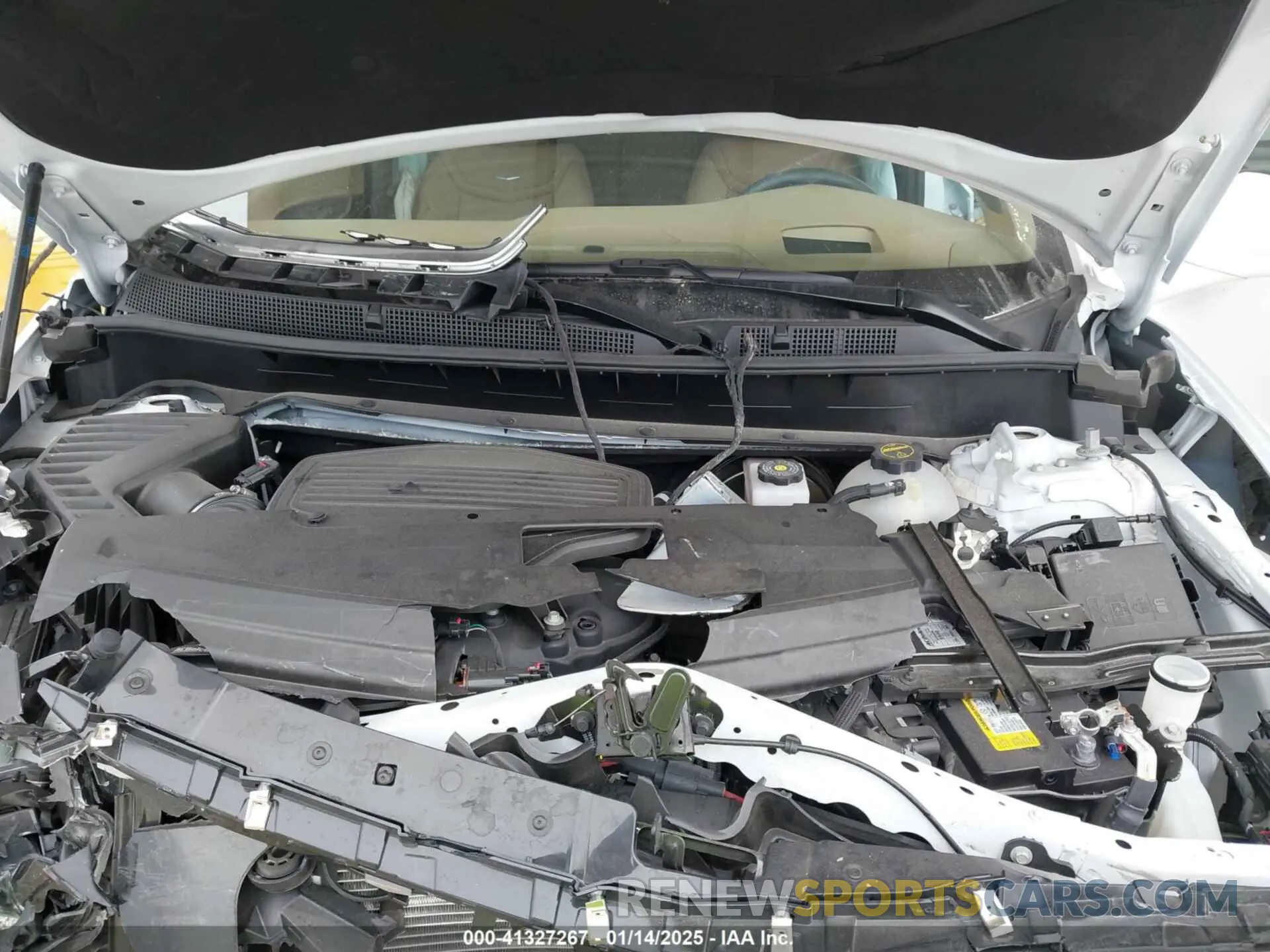 10 fotografías del automóvil dañado 1GYKPERS5RZ741592 CADILLAC XT6 2024