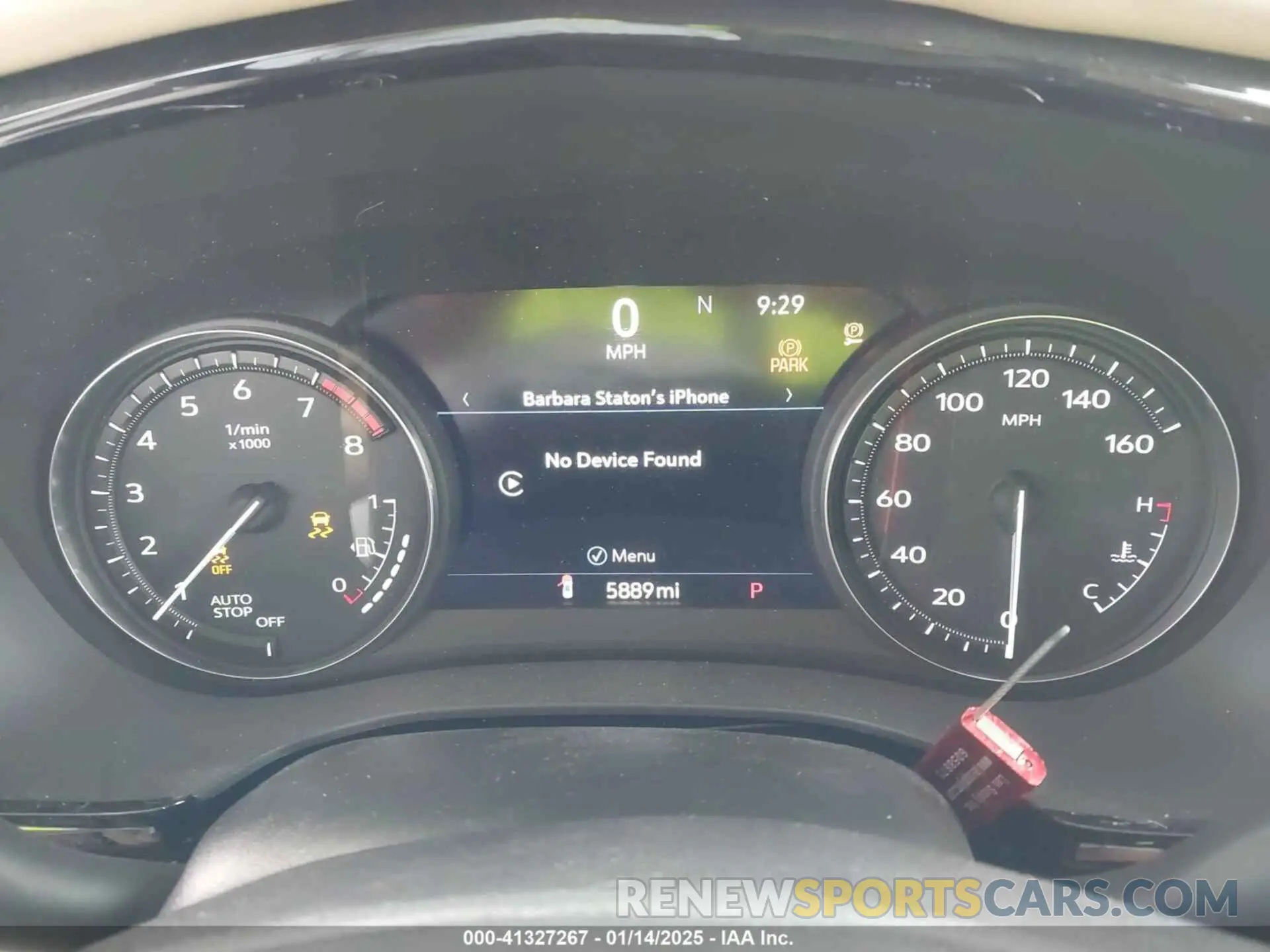 7 fotografías del automóvil dañado 1GYKPERS5RZ741592 CADILLAC XT6 2024