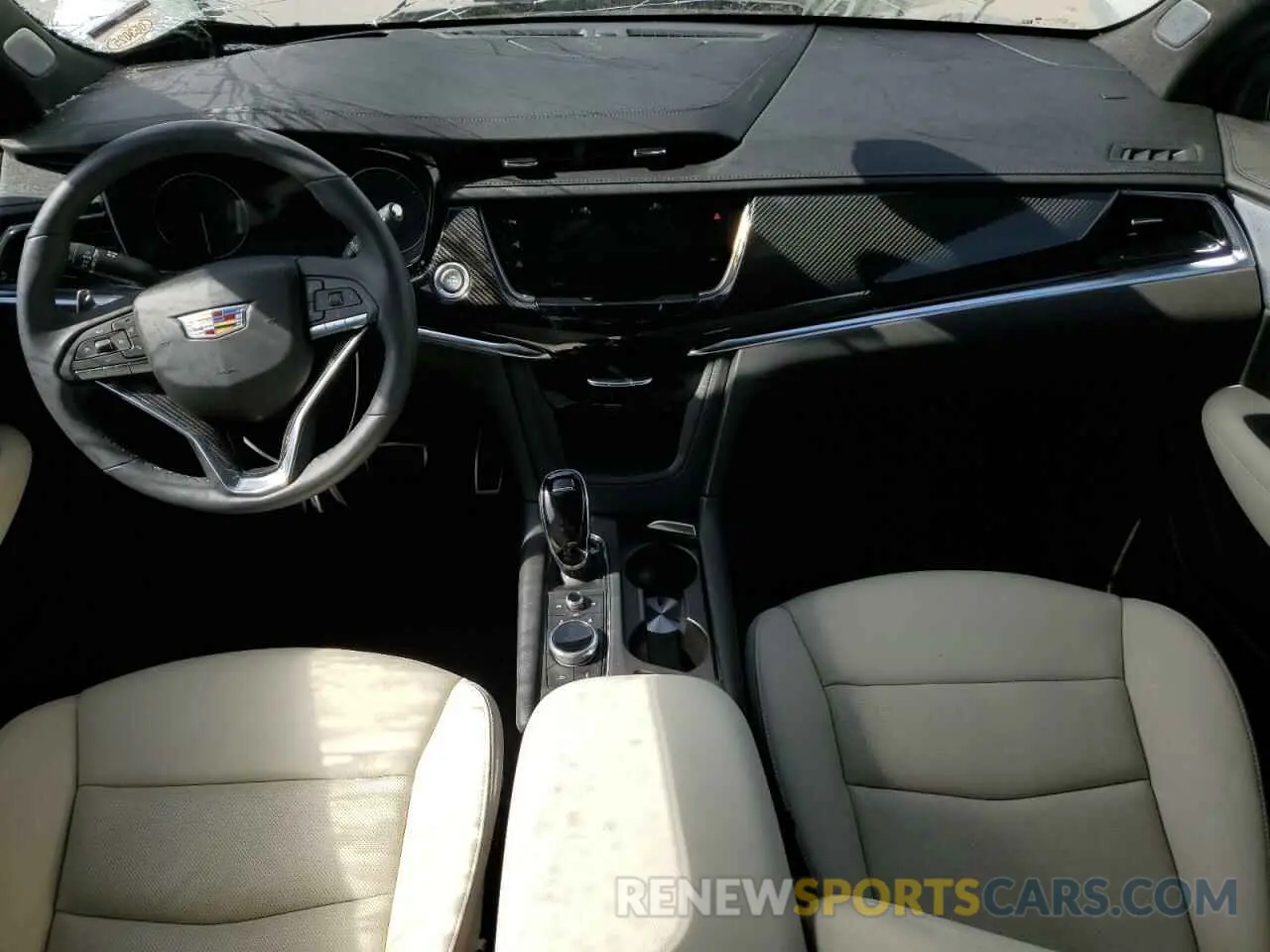 8 fotografías del automóvil dañado 1GYKPGRS0RZ737378 CADILLAC XT6 2024