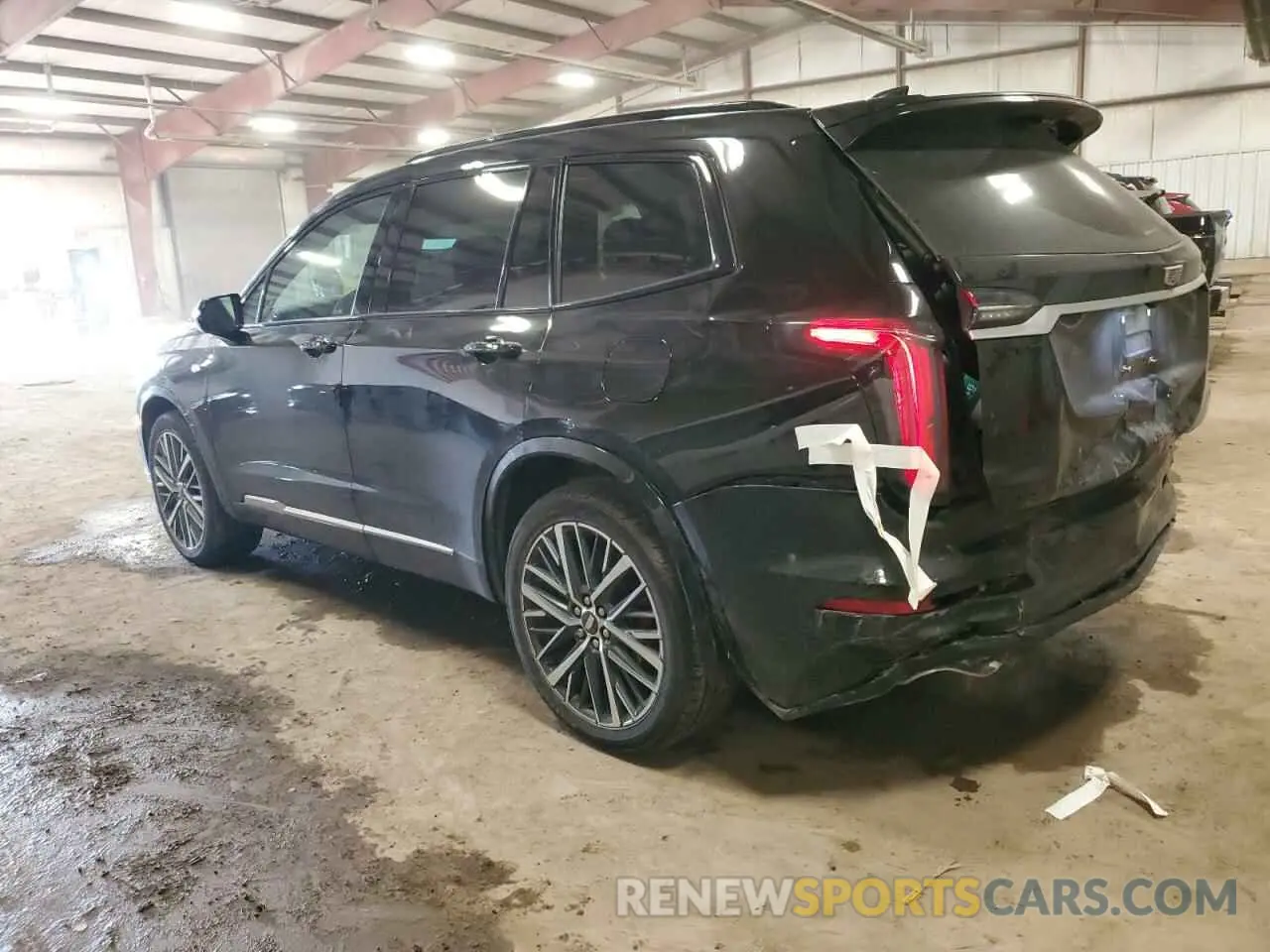 2 fotografías del automóvil dañado 1GYKPGRS4RZ732359 CADILLAC XT6 2024