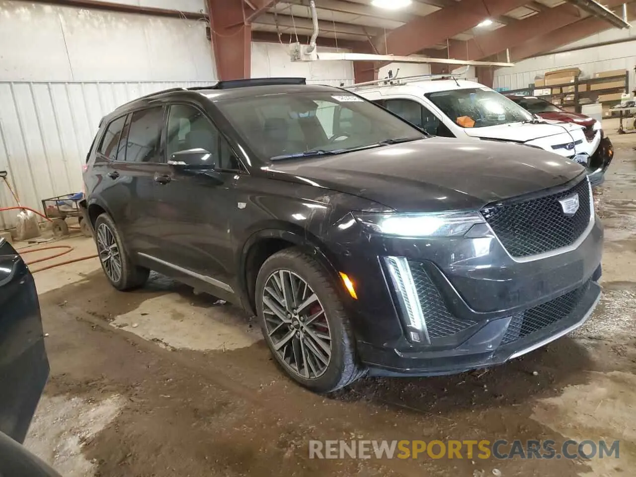 4 fotografías del automóvil dañado 1GYKPGRS4RZ732359 CADILLAC XT6 2024