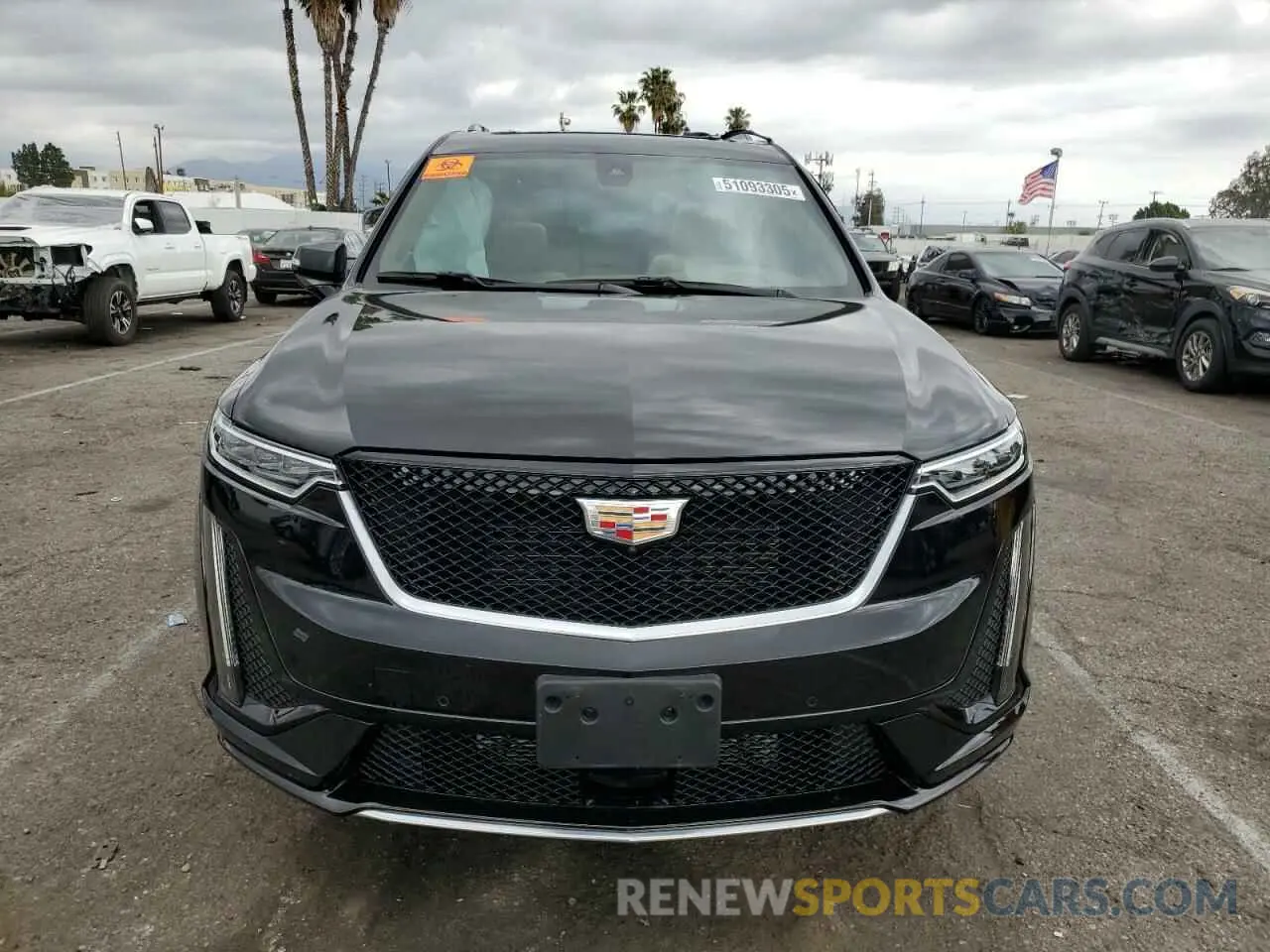 5 fotografías del automóvil dañado 1GYKPHRS2RZ709409 CADILLAC XT6 2024
