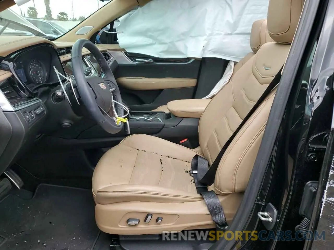 7 fotografías del automóvil dañado 1GYKPHRS2RZ709409 CADILLAC XT6 2024