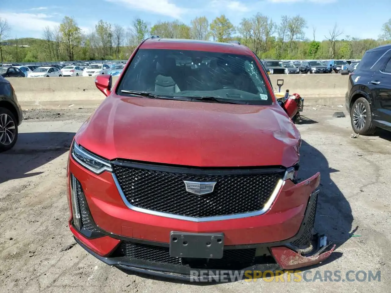 5 fotografías del automóvil dañado 1GYKPHRS4RZ715079 CADILLAC XT6 2024