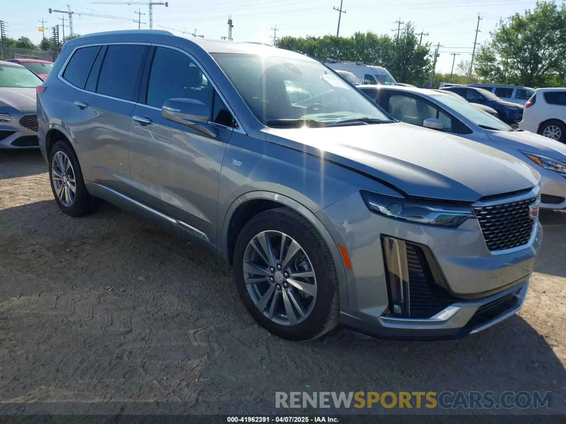1 fotografías del automóvil dañado 1GYKPCRS3SZ118384 CADILLAC XT6 2025
