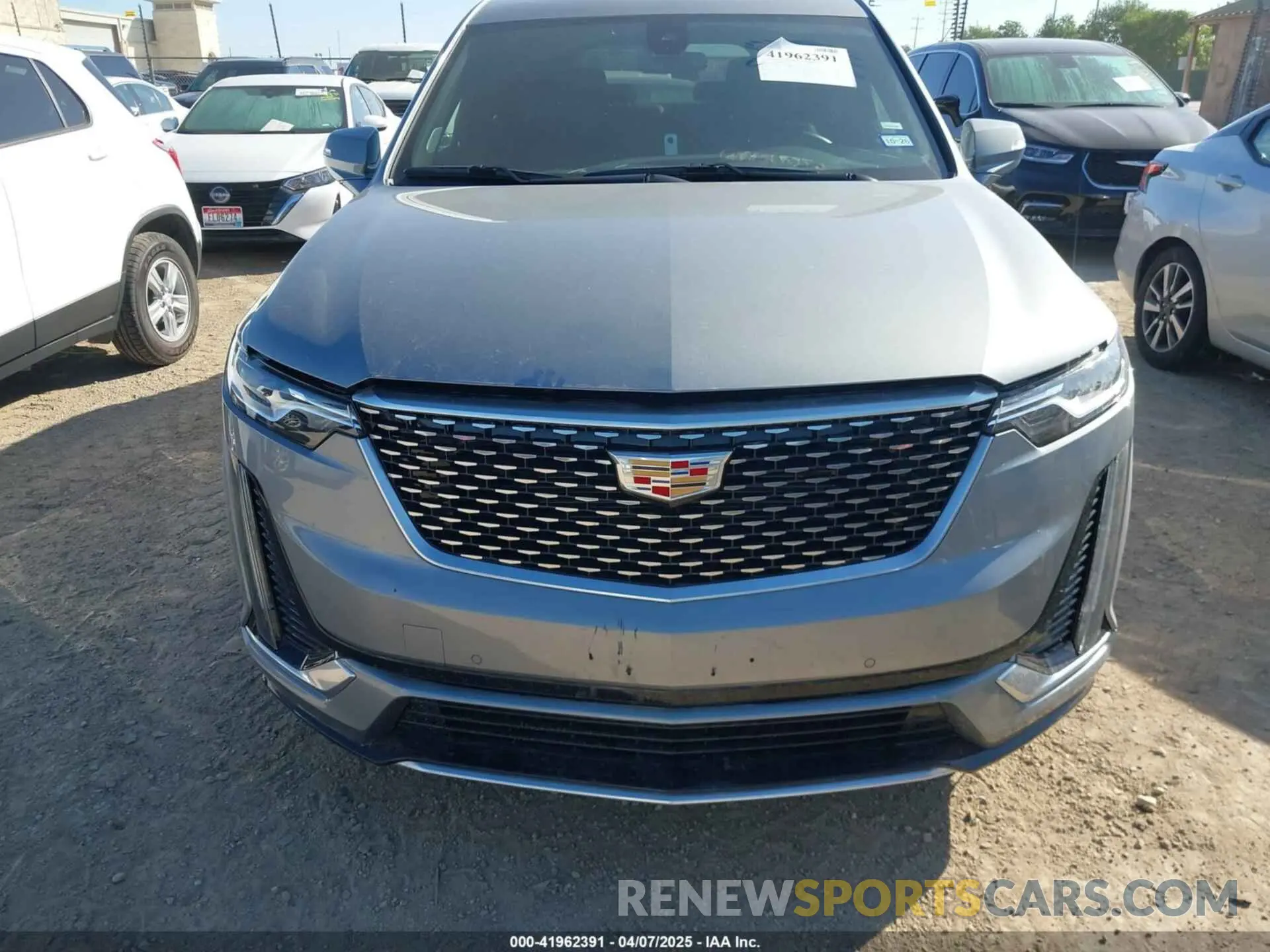 6 fotografías del automóvil dañado 1GYKPCRS3SZ118384 CADILLAC XT6 2025