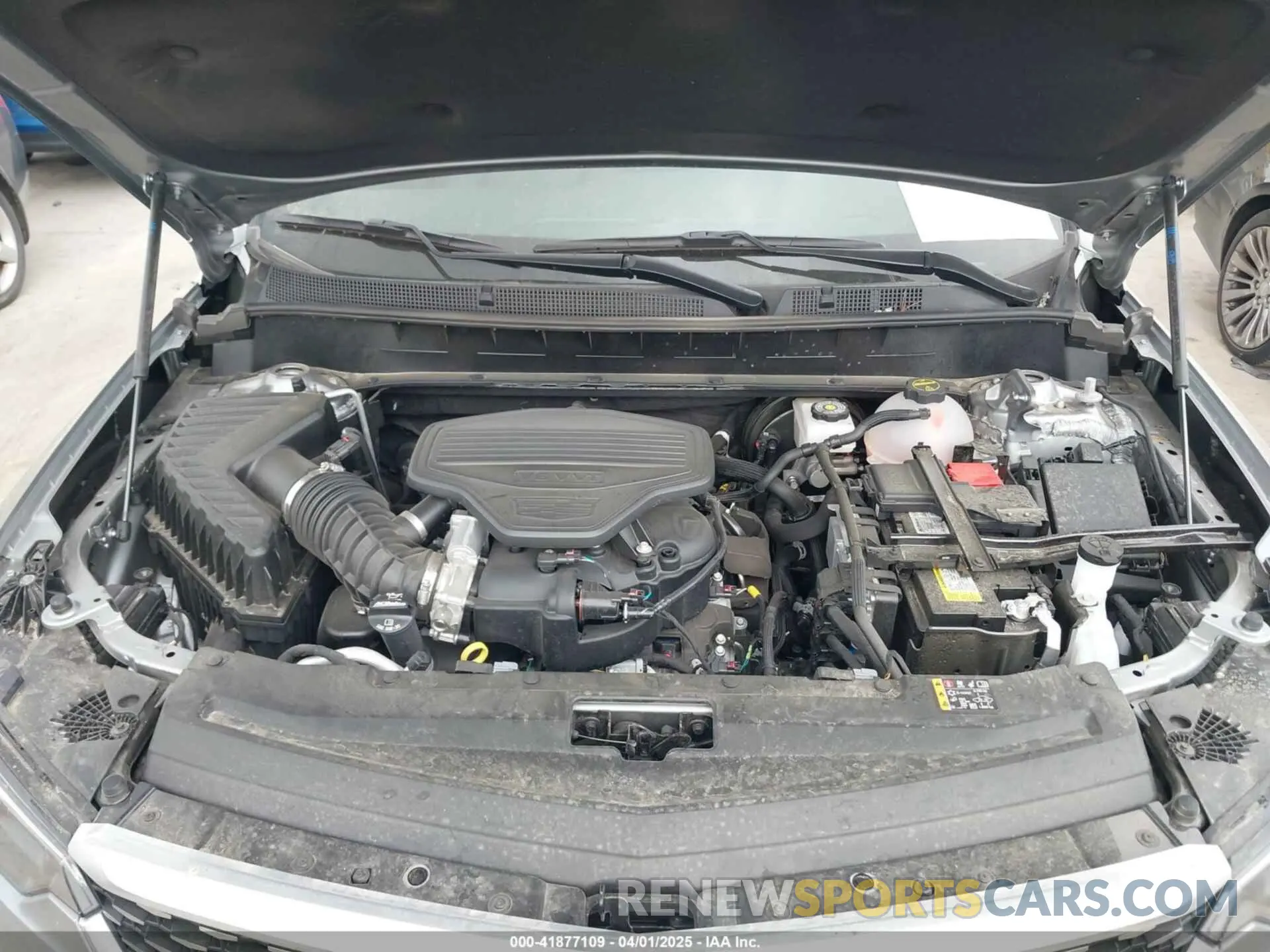 10 fotografías del automóvil dañado 1GYKPCRS4SZ119978 CADILLAC XT6 2025