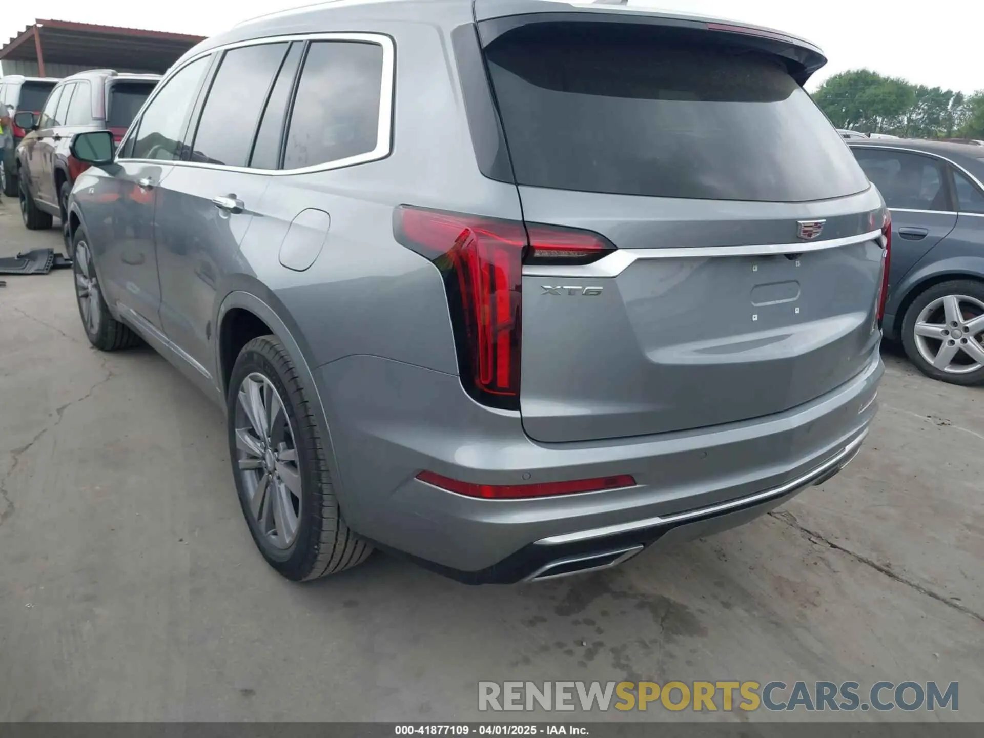 3 fotografías del automóvil dañado 1GYKPCRS4SZ119978 CADILLAC XT6 2025