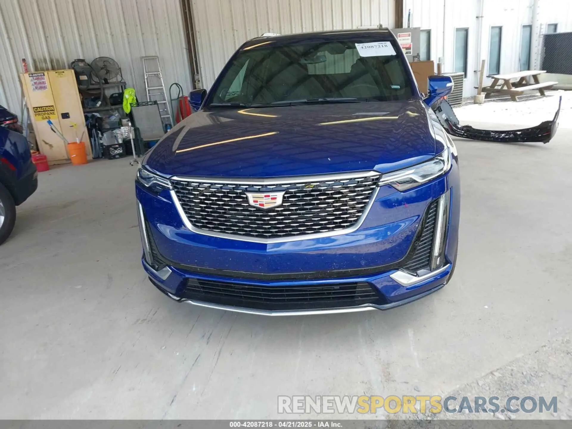 13 fotografías del automóvil dañado 1GYKPCRS5SZ119357 CADILLAC XT6 2025