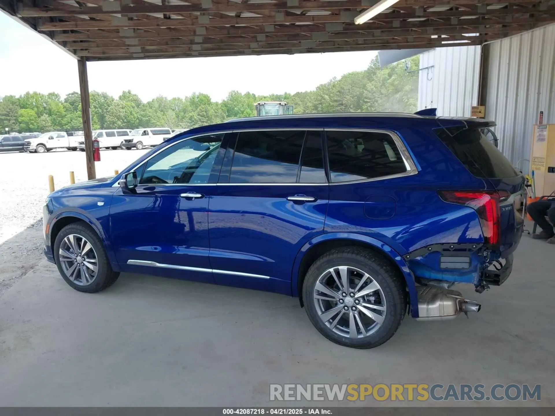 15 fotografías del automóvil dañado 1GYKPCRS5SZ119357 CADILLAC XT6 2025