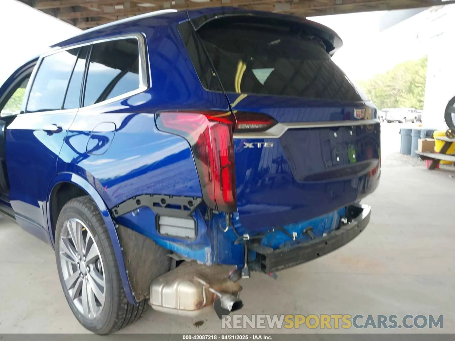 19 fotografías del automóvil dañado 1GYKPCRS5SZ119357 CADILLAC XT6 2025