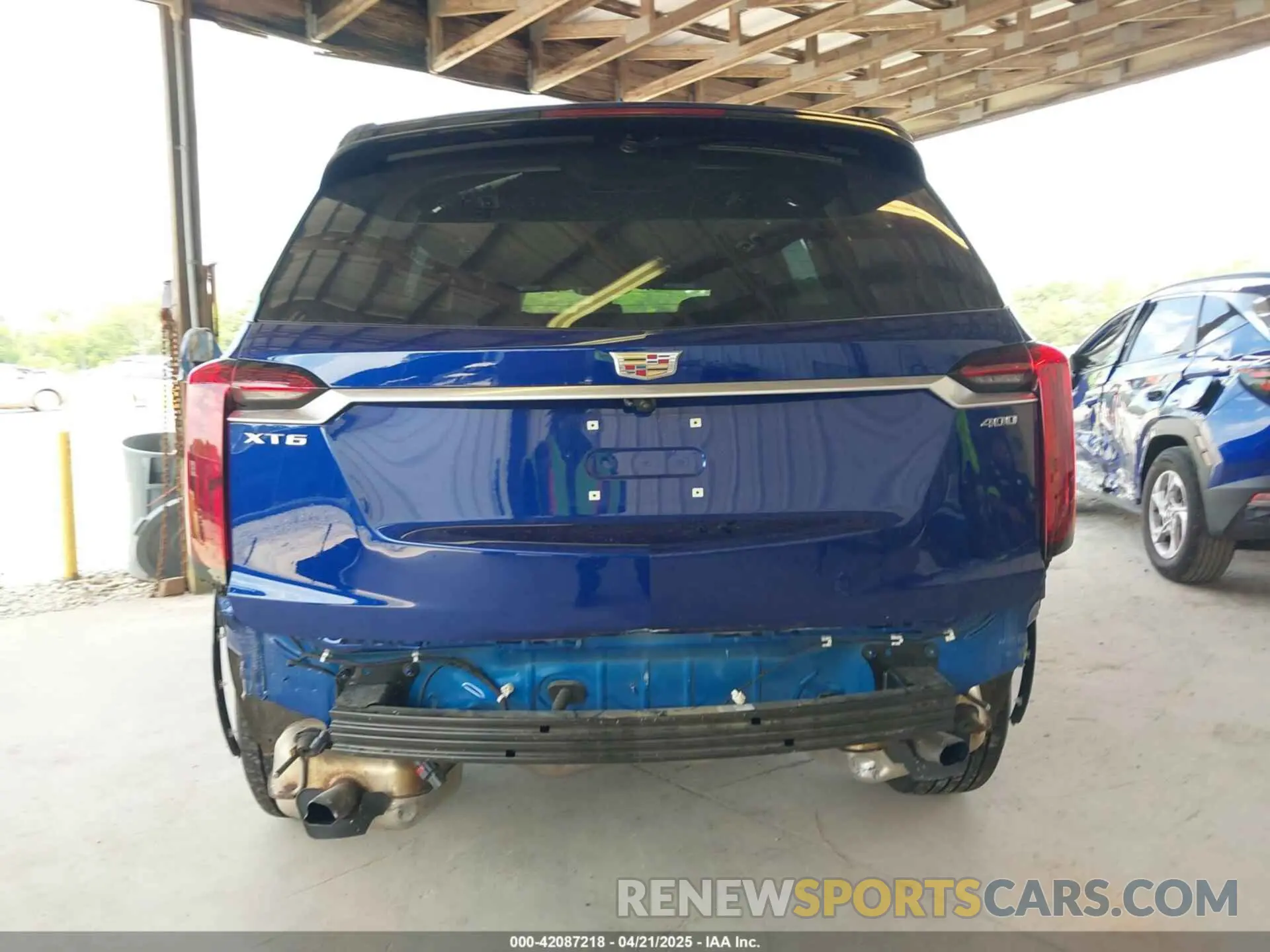 6 fotografías del automóvil dañado 1GYKPCRS5SZ119357 CADILLAC XT6 2025