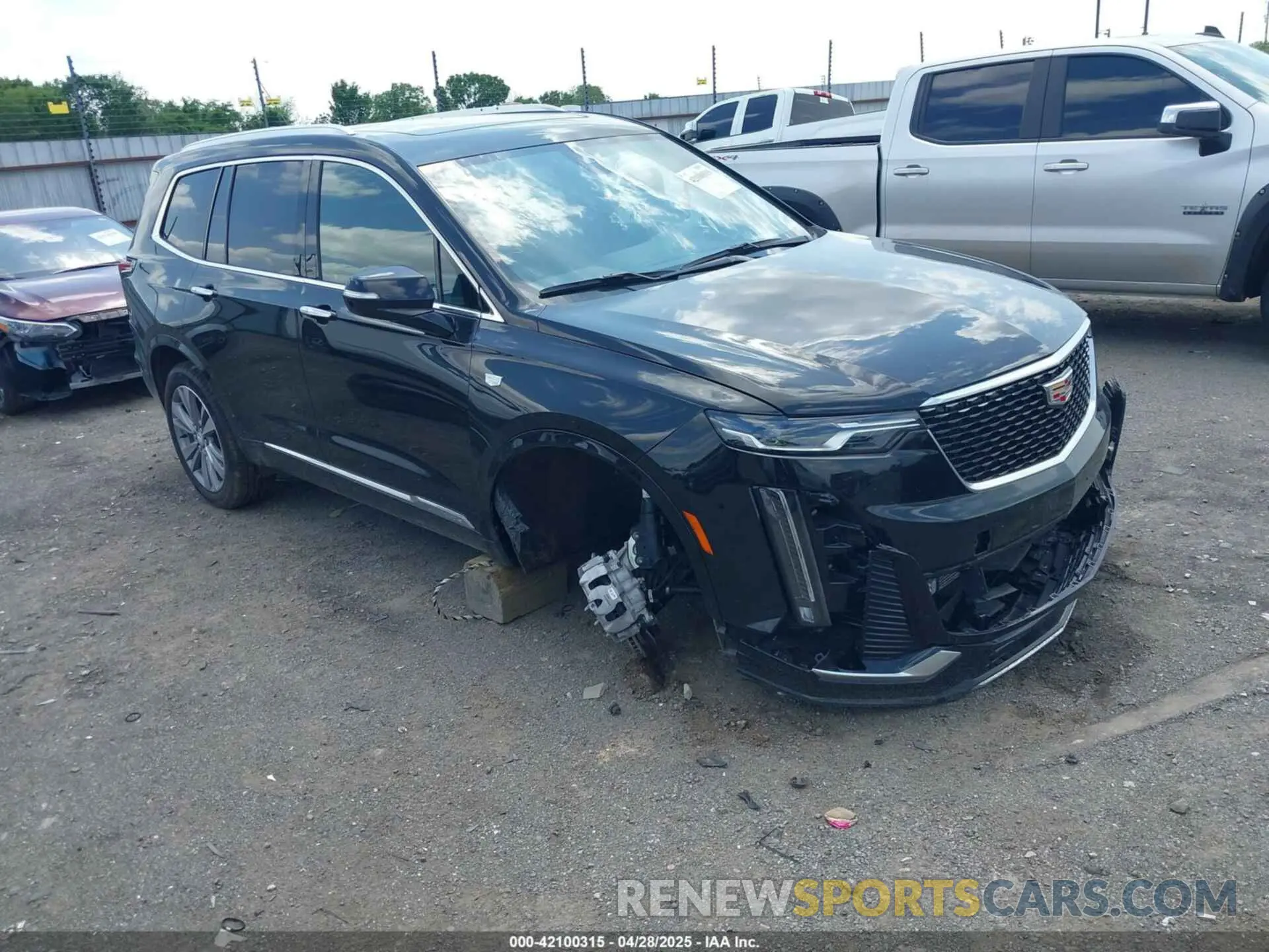 1 fotografías del automóvil dañado 1GYKPDRS3SZ118214 CADILLAC XT6 2025