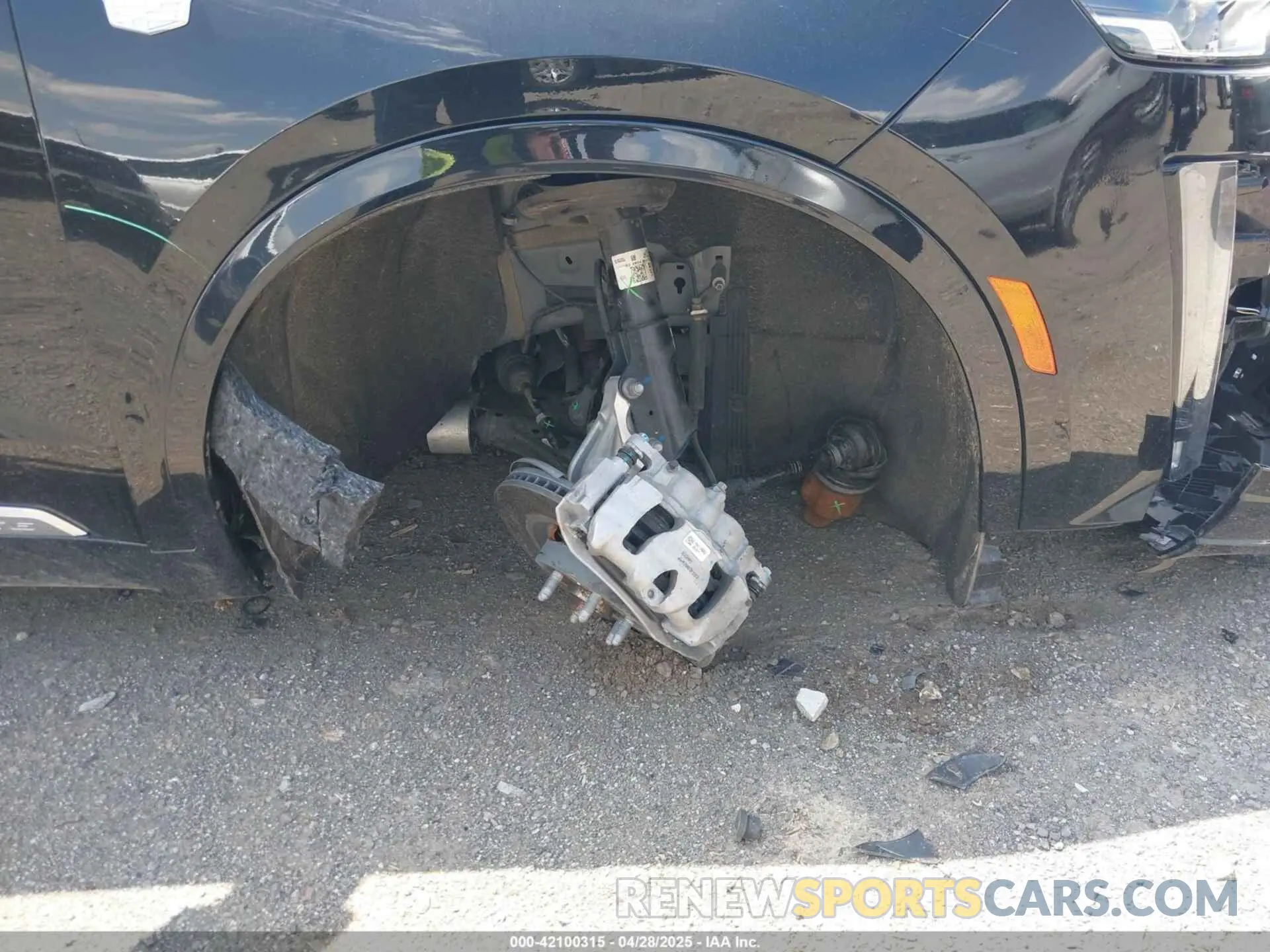 6 fotografías del automóvil dañado 1GYKPDRS3SZ118214 CADILLAC XT6 2025