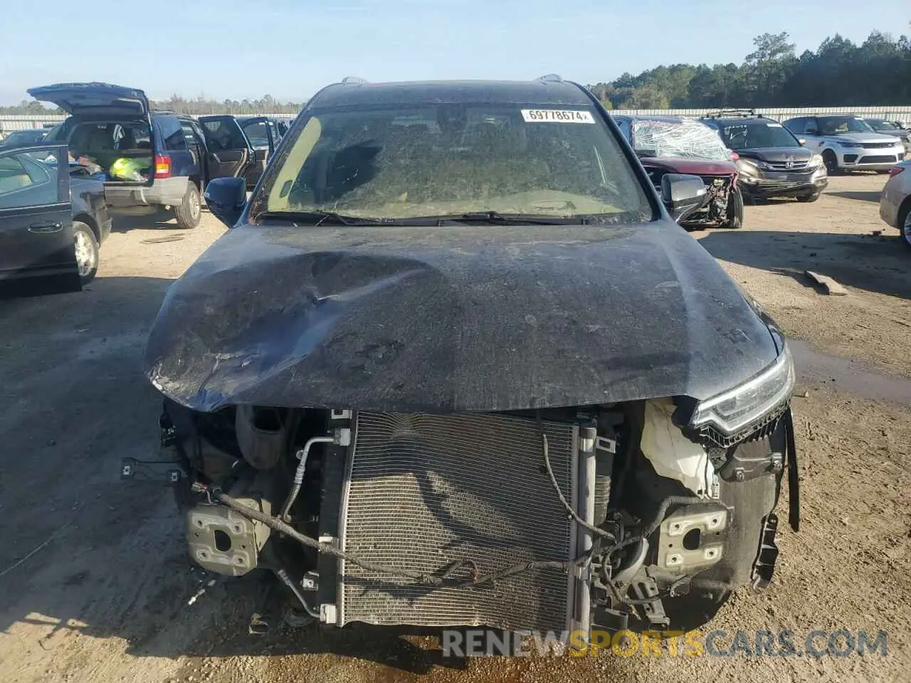 5 fotografías del automóvil dañado 1GYKPERS3LZ231538 CADILLAC XT6 PLATIN 2020