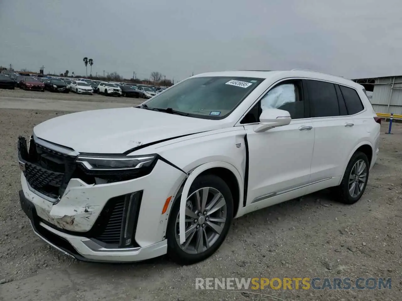 1 fotografías del automóvil dañado 1GYKPFRS0NZ150862 CADILLAC XT6 PLATIN 2022