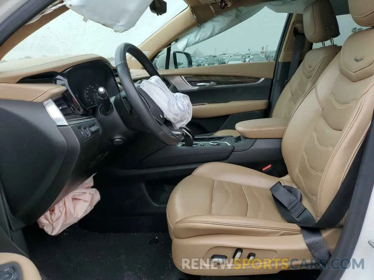 7 fotografías del automóvil dañado 1GYKPFRS0NZ150862 CADILLAC XT6 PLATIN 2022