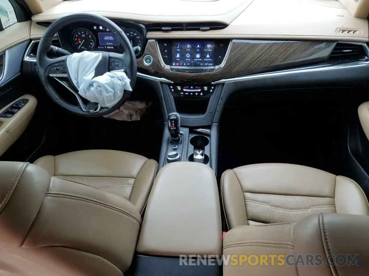 8 fotografías del automóvil dañado 1GYKPFRS0NZ150862 CADILLAC XT6 PLATIN 2022