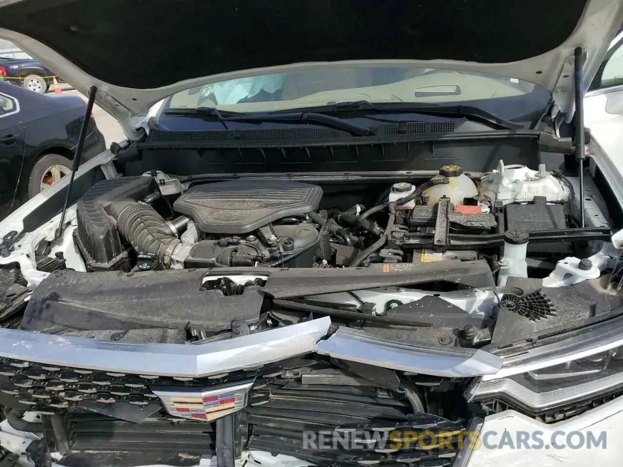 11 fotografías del automóvil dañado 1GYKPFRS1NZ149557 CADILLAC XT6 PLATIN 2022
