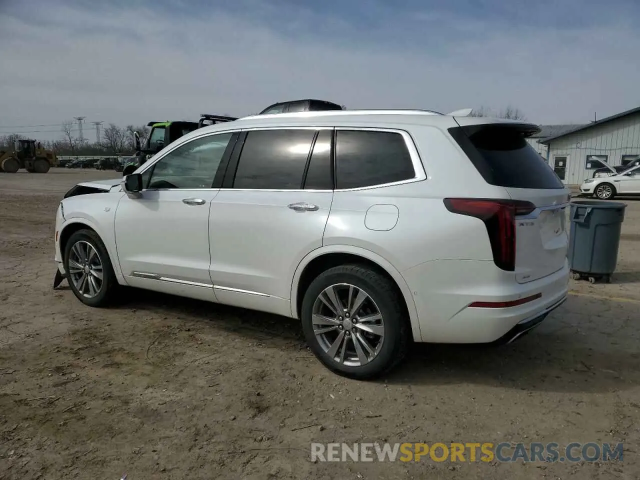 2 fotografías del automóvil dañado 1GYKPFRS1NZ149557 CADILLAC XT6 PLATIN 2022