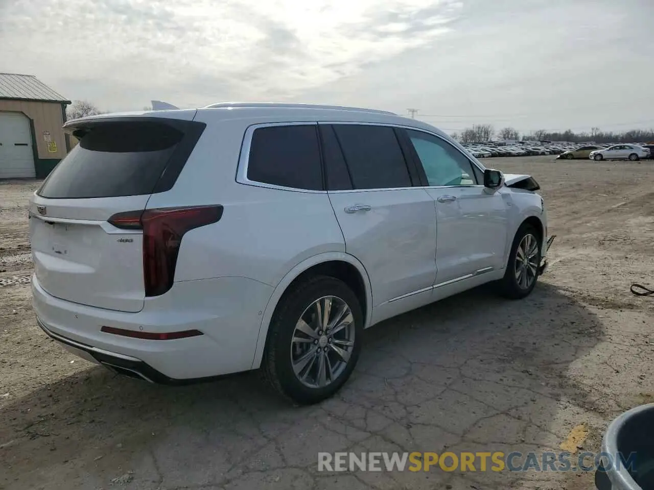 3 fotografías del automóvil dañado 1GYKPFRS1NZ149557 CADILLAC XT6 PLATIN 2022