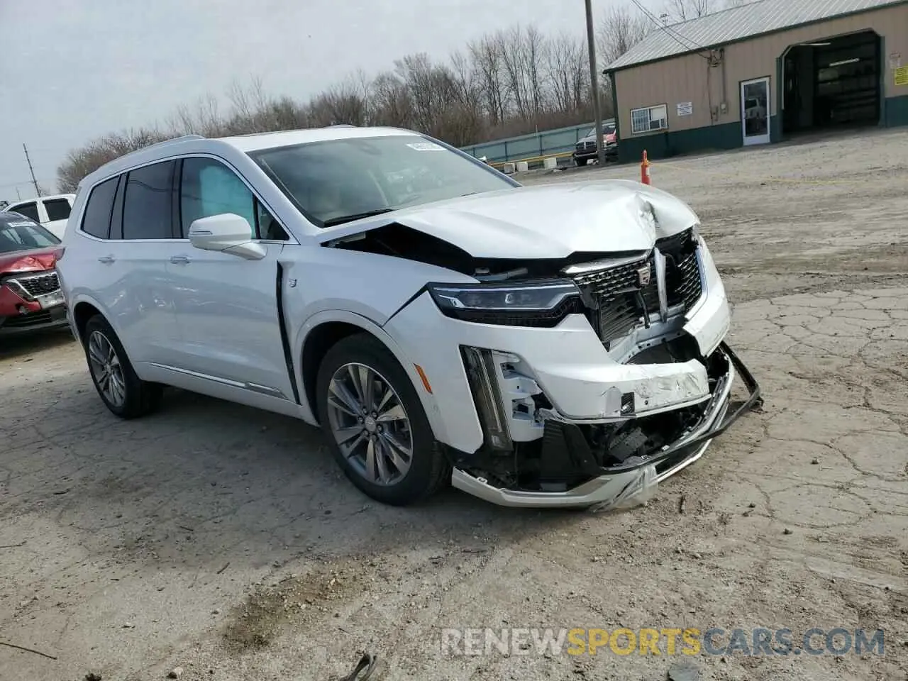 4 fotografías del automóvil dañado 1GYKPFRS1NZ149557 CADILLAC XT6 PLATIN 2022