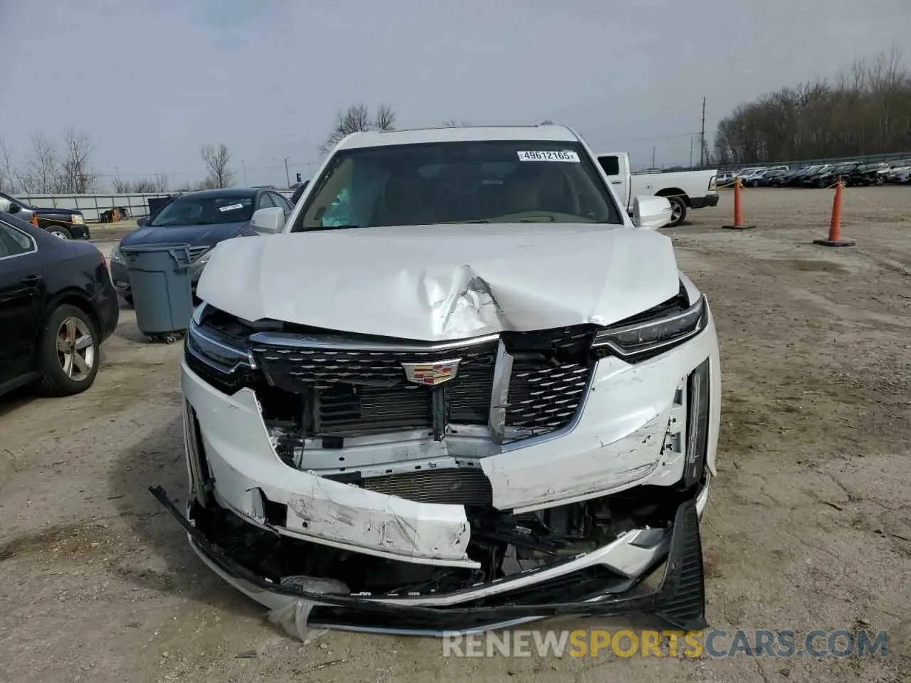 5 fotografías del automóvil dañado 1GYKPFRS1NZ149557 CADILLAC XT6 PLATIN 2022