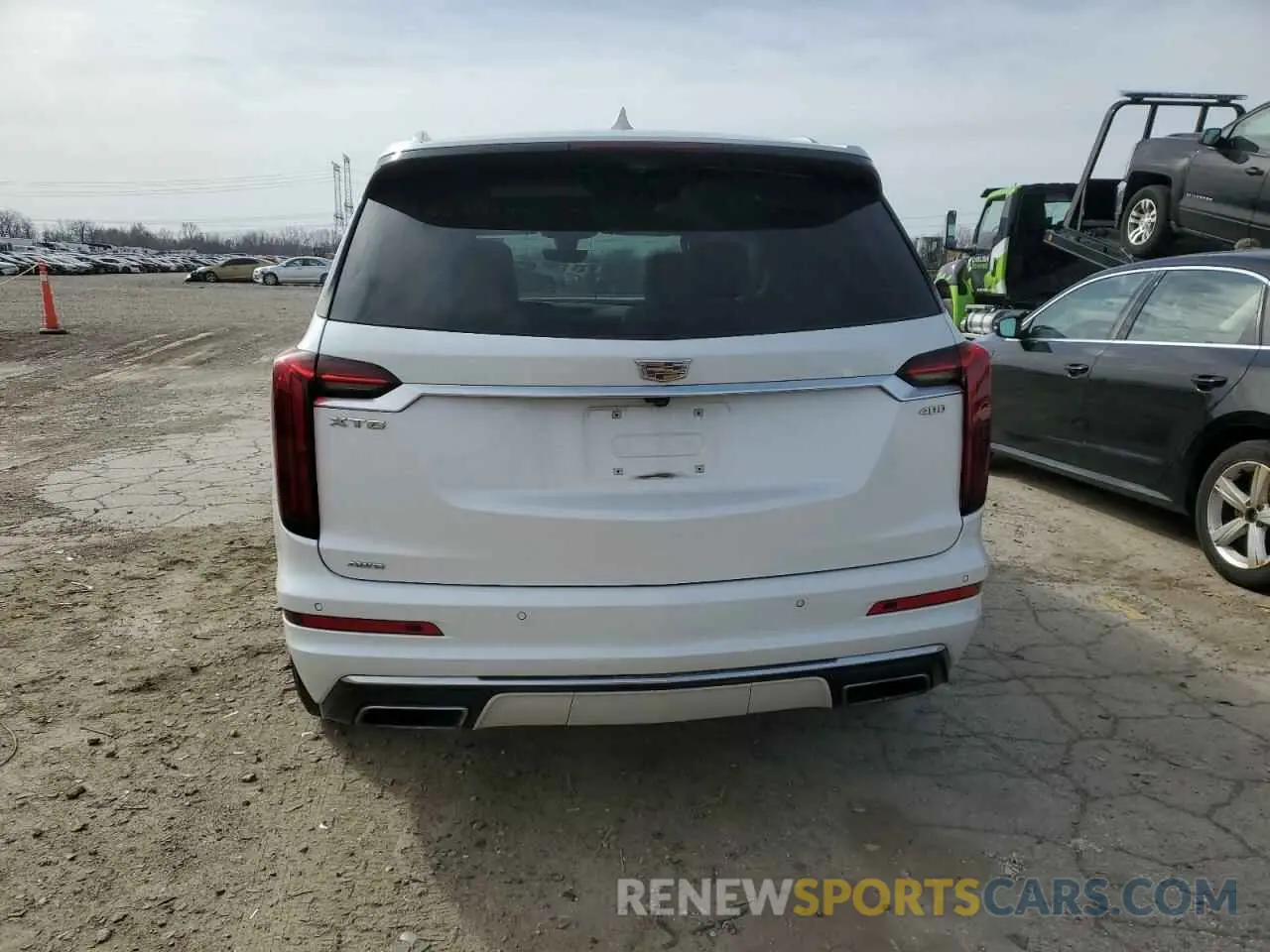 6 fotografías del automóvil dañado 1GYKPFRS1NZ149557 CADILLAC XT6 PLATIN 2022