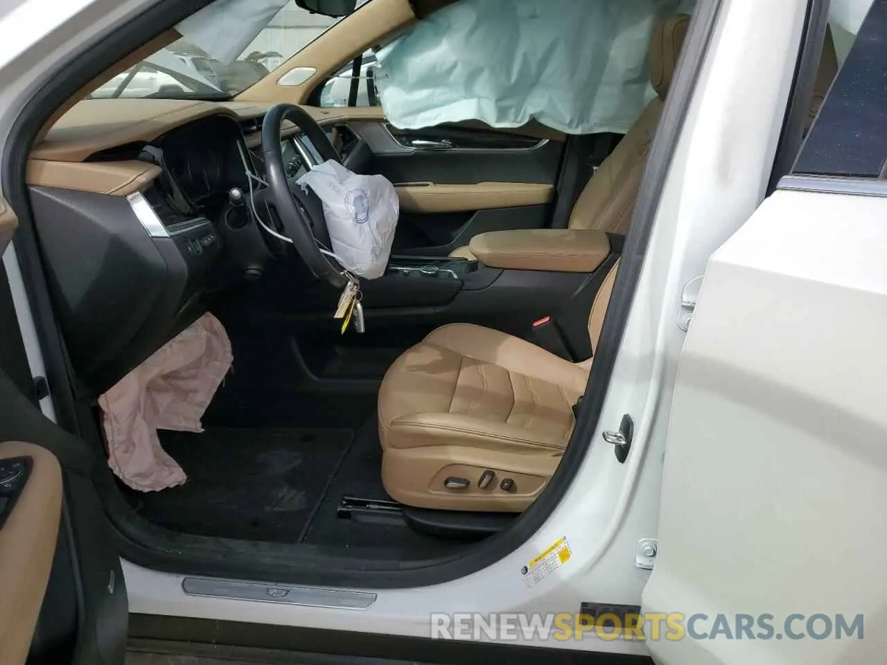 7 fotografías del automóvil dañado 1GYKPFRS1NZ149557 CADILLAC XT6 PLATIN 2022