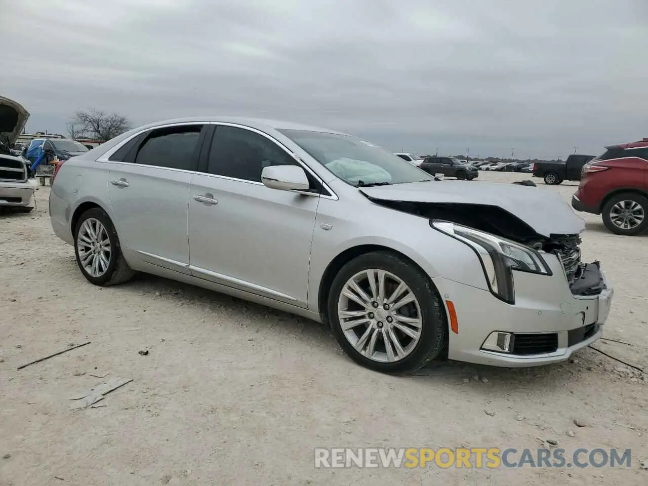 4 fotografías del automóvil dañado 2G61M5S32K9122058 CADILLAC XTS 2019