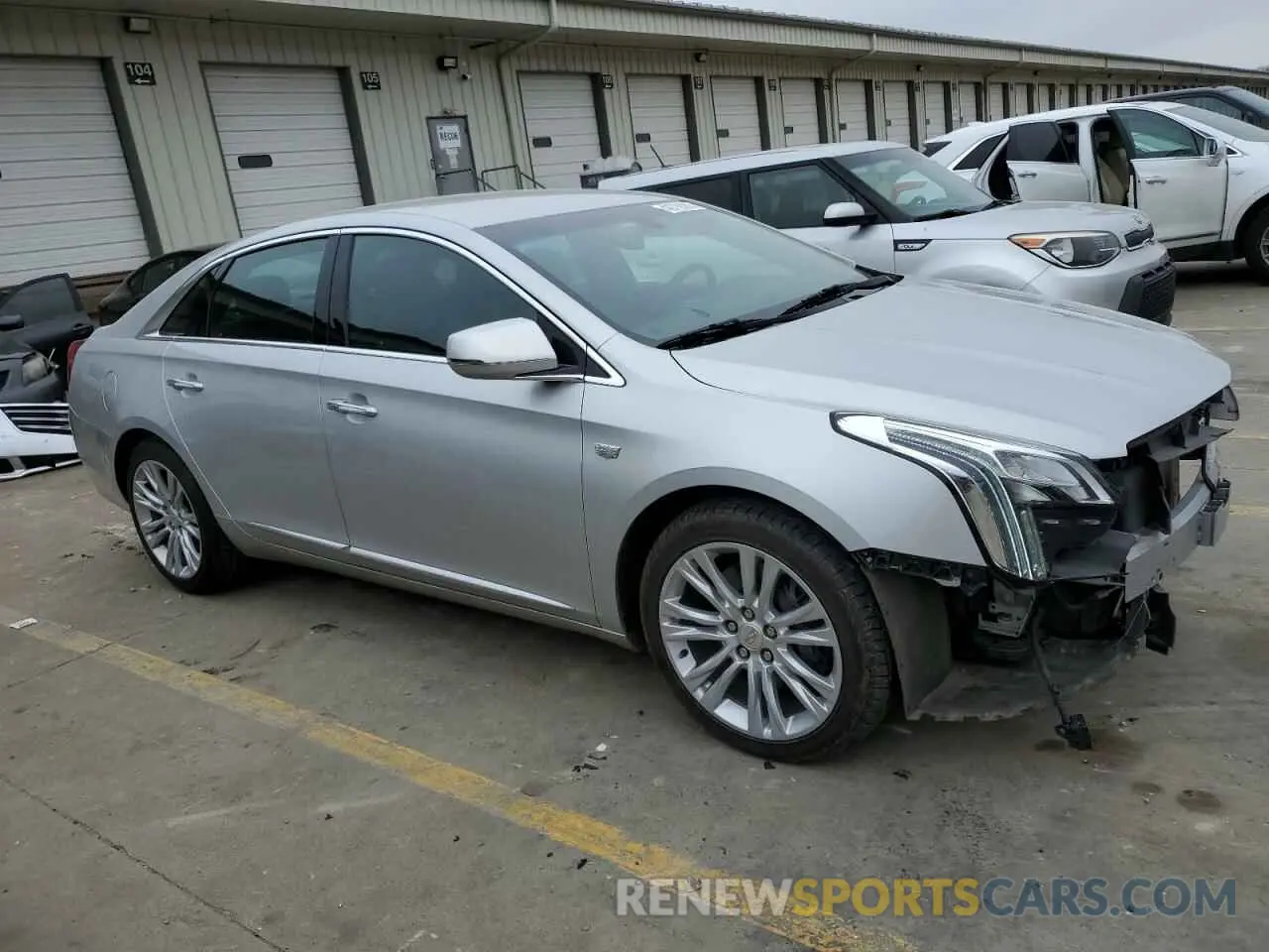 4 fotografías del automóvil dañado 2G61M5S32K9148837 CADILLAC XTS 2019